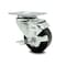 Service Caster 3 Inch Phenolic Wheel Swivel Top Plate Caster with Brake SCC-20S314-PHS-TLB-TP2 - alternate 2